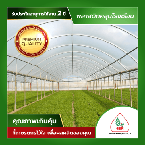 พลาสติกโรงเรือนใส UV พิเศษ ขนาดพิเศษ ความกว้างกว้างเกิน 8 ม